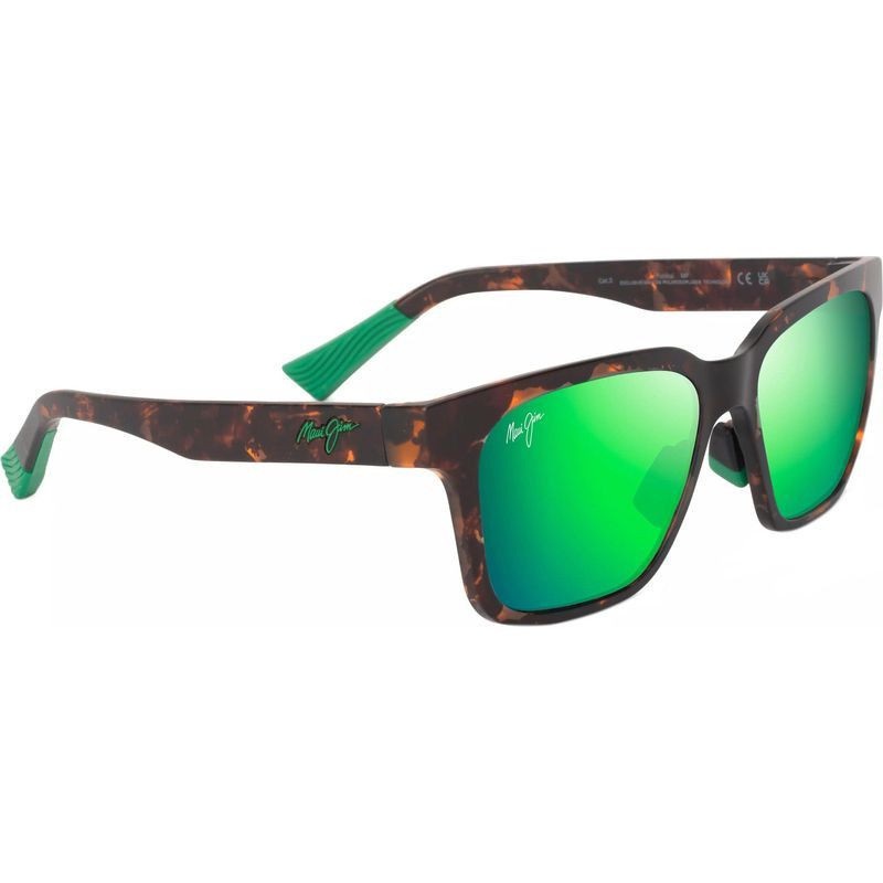 Maui Jim Punikai SunglassesMatte Dark Havana/Maui Green Polarised Lenses