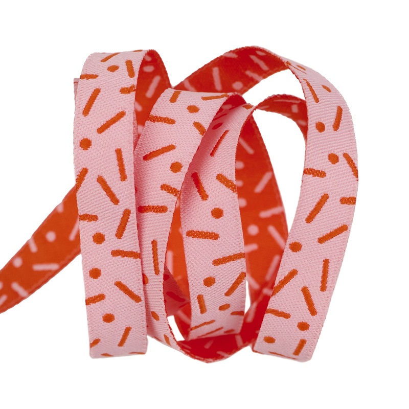 80’s Greatest Hits – Sprinkles – 3/8″ width – by Kimberly Kight – One Yard