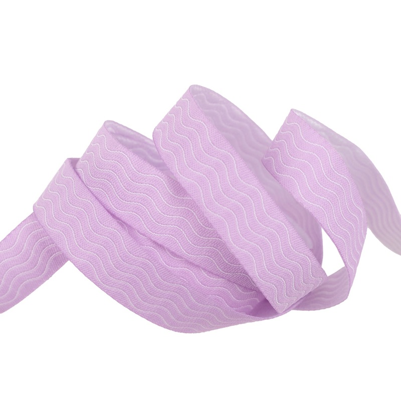 Waves in Pink Sunrise – 5/8″ width – La Dolce Vita by Stacy Peterson – One Yard