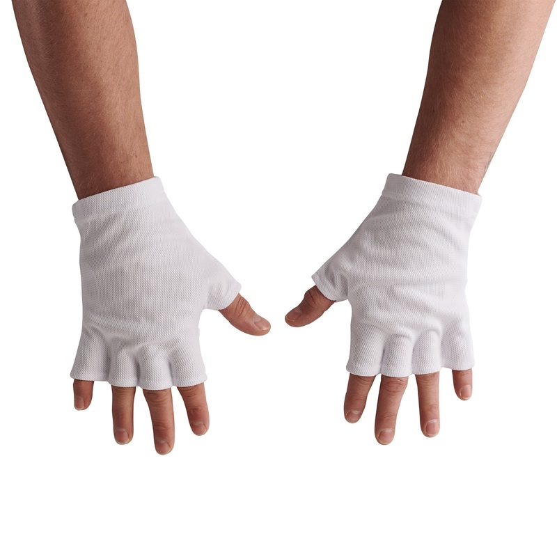 Unisex Sun Gloves – White
