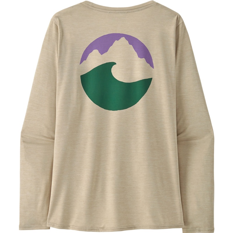 Capilene Cool Daily Long Sleeve Graphic T-Shirt – Women’s|-|T-shirt graphique  manches longues Capilene Cool Daily – Femme