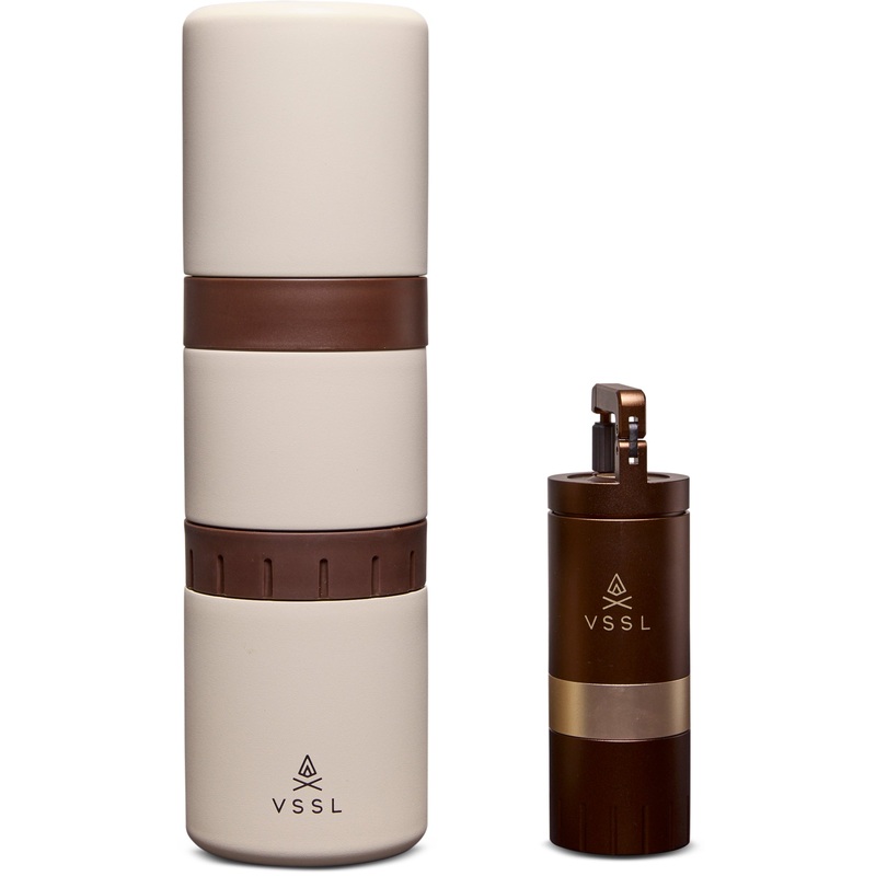 Nest Pour Over Coffee Kit + Java G25 Grinder Gift Set|-|Kit de caf Nest Pour Over + Ensemble cadeau du moulin Java G25
