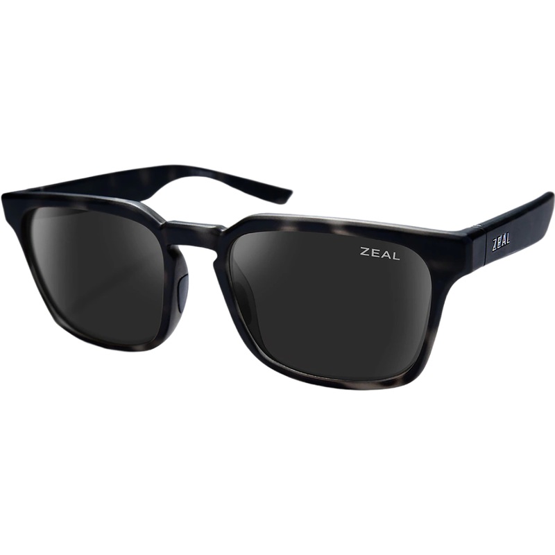 Whittier Polarized Sunglasses – Transparent Grey Havana – Dark Grey Lens|-|Lunettes de soleil polarises Whittier – Transparent Grey Havana – Verres Dark Grey