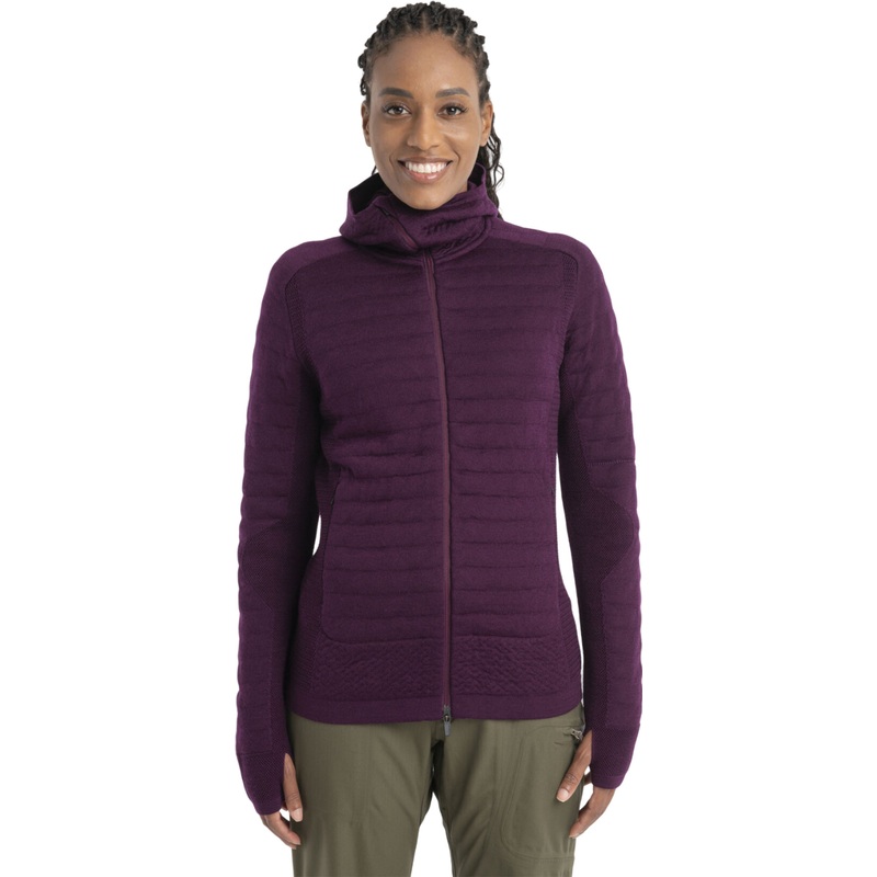 ZoneKnit Merino Explore Long Sleeve Zip Hoodie – Women’s|-|Chandail  capuchon glissire  manches longues ZoneKnit Merino Explore – Femme